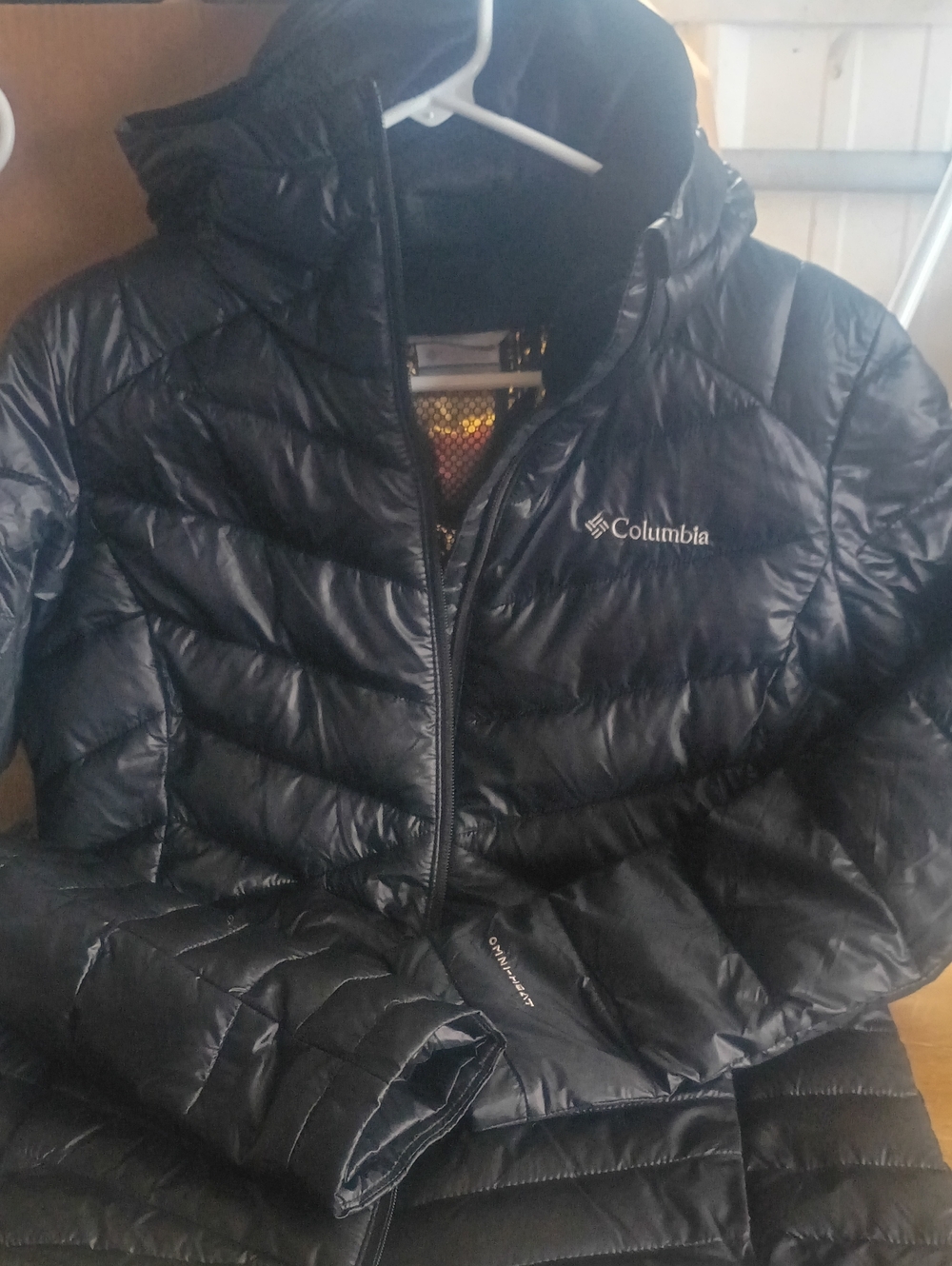 Columbia Black Quilted Puffer Jacket
